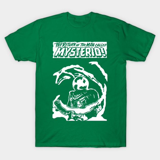 Mysterio Jake far from home T-Shirt by shortwelshlegs